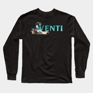 Genshin Impact Name Husbando Venti Long Sleeve T-Shirt